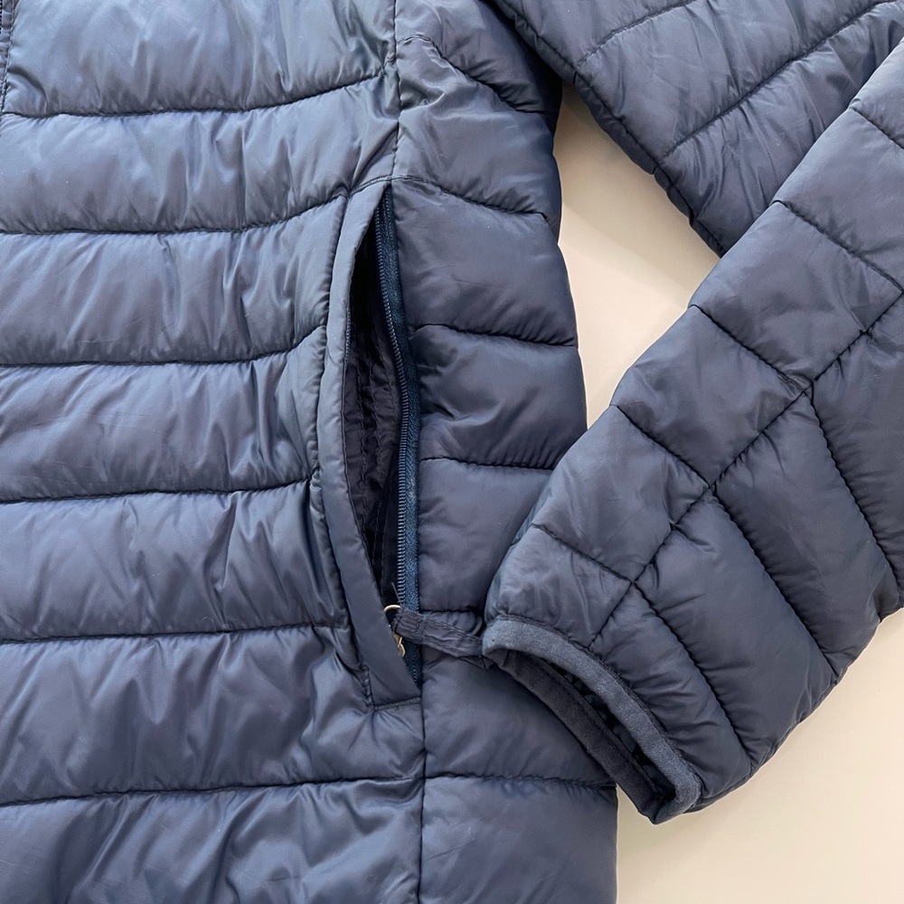 Amazon Essentials Puffer Jacket Navy Blue Water R… - image 3
